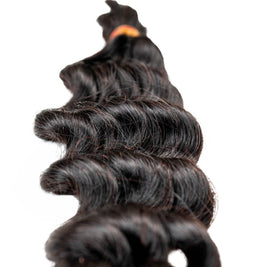 Raw Vietnamese Wavy Bulk Human Hair Extensions