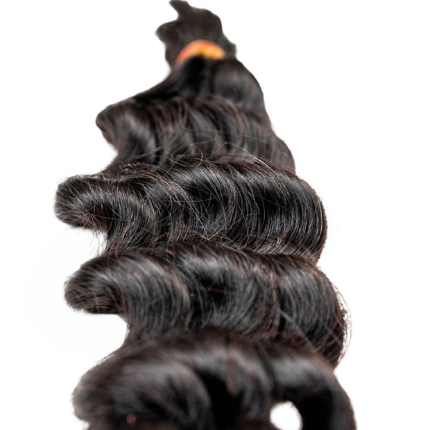 Raw Vietnamese Wavy Bulk Human Hair Extensions