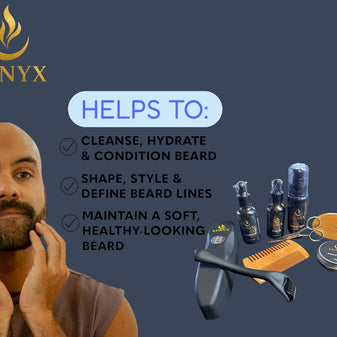 LUNYX Signature 8-Piece Beard Grooming Kit