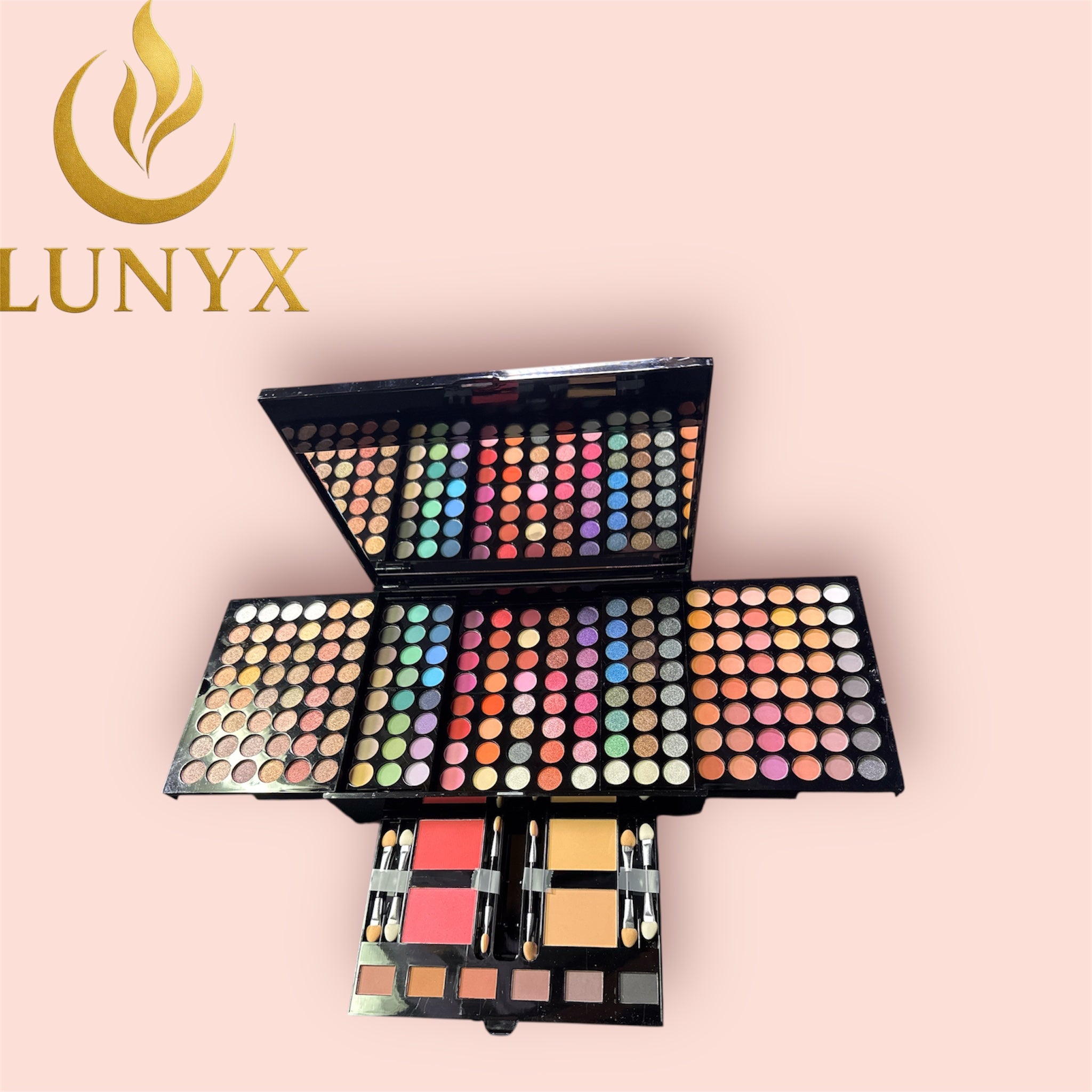 LUNYX Luxury 191-Color All-in-One Makeup Palette – Eyes, Face & Blush Kit
