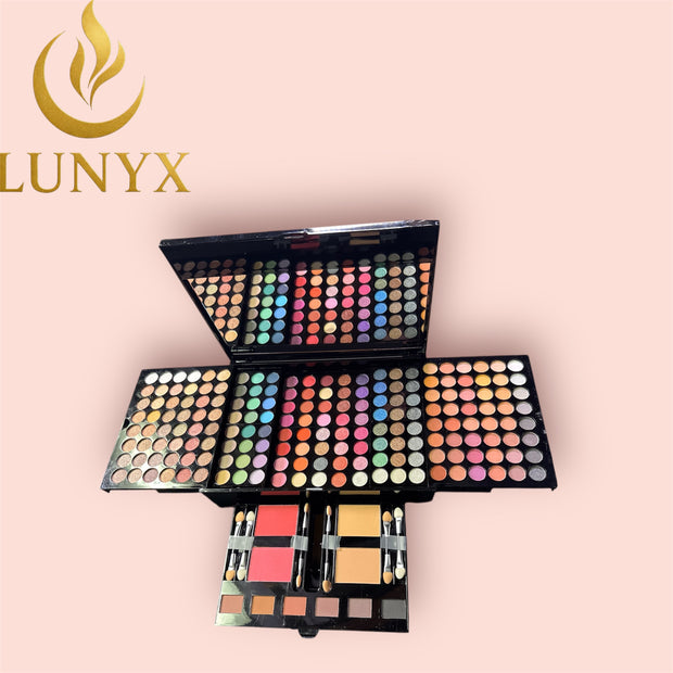 LUNYX Luxury 191-Color All-in-One Makeup Palette – Eyes, Face & Blush Kit