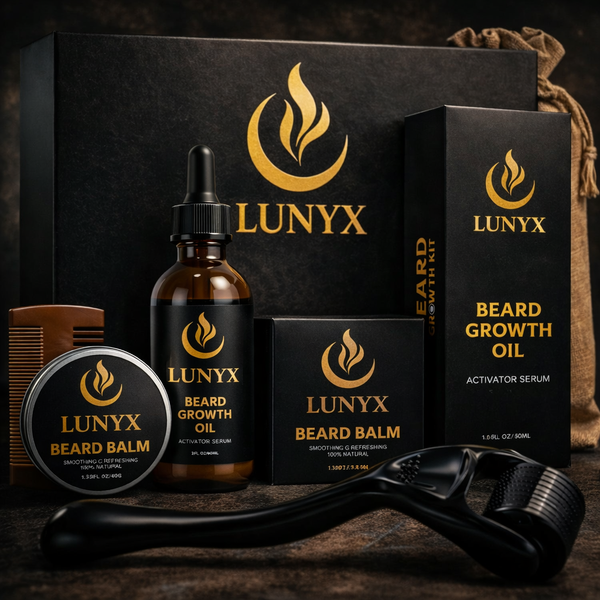 LUNYX Signature 8-Piece Beard Grooming Kit