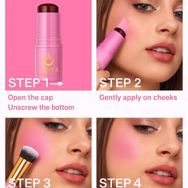 LUNYX Jelly Tint – Buildable Cheek & Lip Glow | Lightweight Jelly Blush Stick