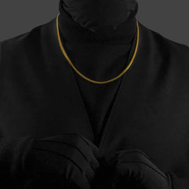 4MM Miami Cuban Link Chain – 14K Gold Over 925