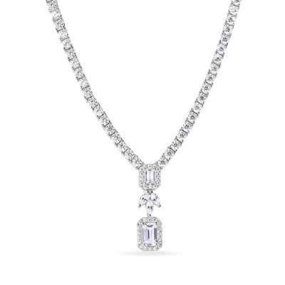 Prestige Baguette Set – Premium CZ – Sterling Silver