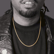 2MM Rope Chain – 14K Gold Over 925