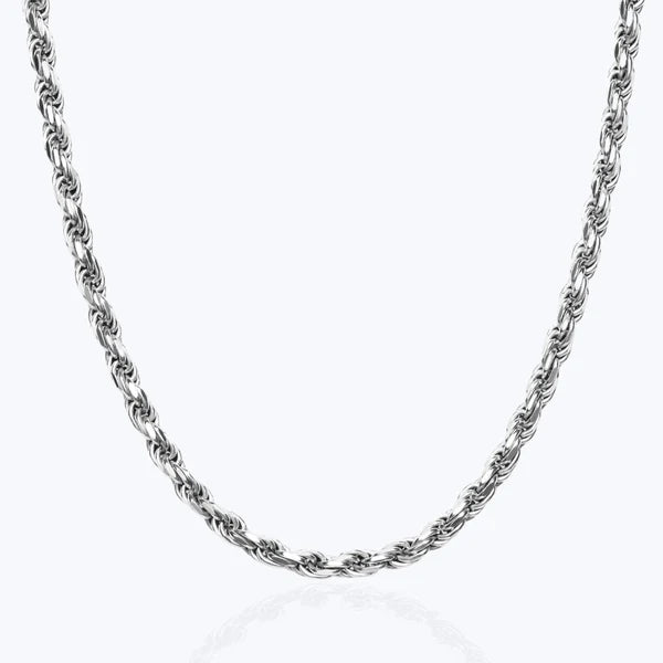 2.5MM Rope Chain – Sterling Silver