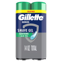 Z Gillette Shave Gel with Aloe Vera – 7 oz | Soothing & Hydrating Shaving Gel for Men